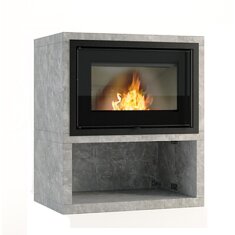 Kaminbausatz Jydepejsen Sigma Titan 1 Tulikivi- Speckstein - 7 kW