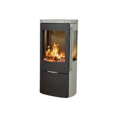 Kaminofen Jydepejsen Senza - Grey Wood Sandstein - 5,3 kW