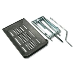 La Nordica - Höhenverstellbarer Brennraumrost -  Grillkit für Rosetta BII/Rosetta Sinistra BII/Rosetta Sinistra BII Steel