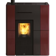 Pelletofen wasserführend Edilkamin BLADE H 15 Evo - Keramik - 14,9 kW