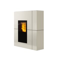 Pelletofen wasserführend Edilkamin BLADE2 H 18 UP - Stahl - 19,2 kW