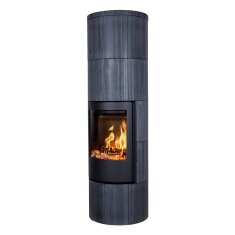 Kaminofen Jydepejsen Troja 45 - dunkler Sandstein - 7 kW