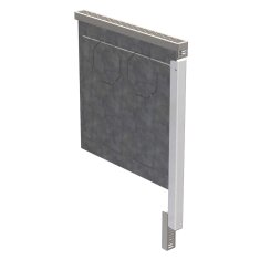 Lohberger Rega Brandschutzeinheit, 100mm - anthrazit-metallic