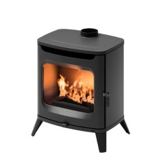Kaminofen Cadel Hublot 7 Wood - 7 kW - Metall Schwarz