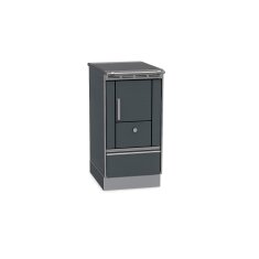 Küchenherd Lohberger - Rega 40 Edition SGM - 4,5 kW - Schwarzgrau matt - AKTION