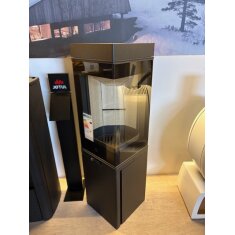 Kaminofen SCAN 80-2 - Sockel mit Tür - 6 kW - Schwarz - AUSSTELLUNGSSTÜCK