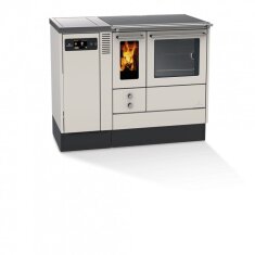 Zentralheizungsherd mit Pelletmodul Lohberger Varioline Classic - LCP 75 B-Z Classic - 8 kW